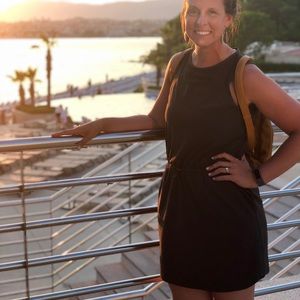 Athleta cinch waist dress, size 12